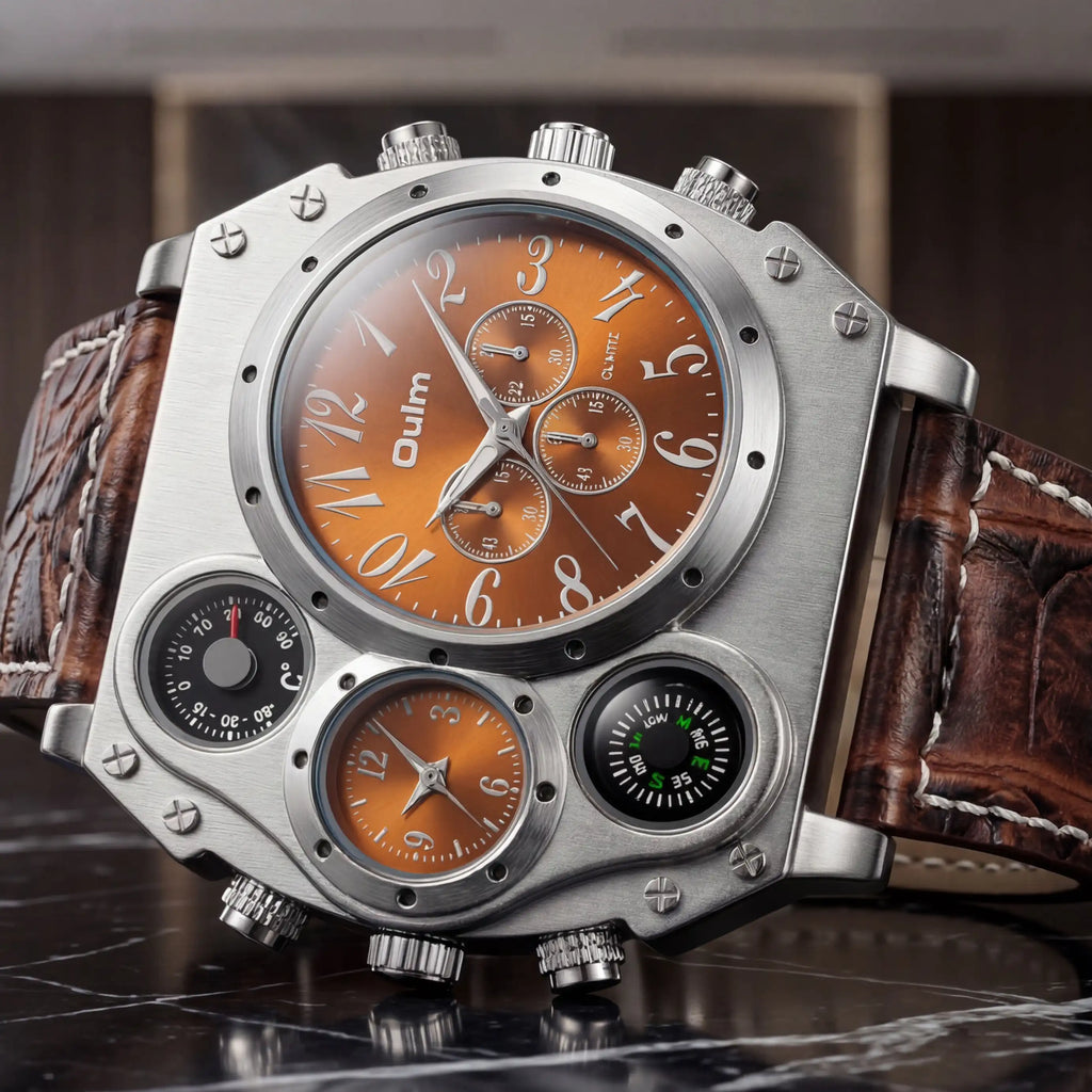 OULM 1349 Titan Men's Multi-Dial Watch
