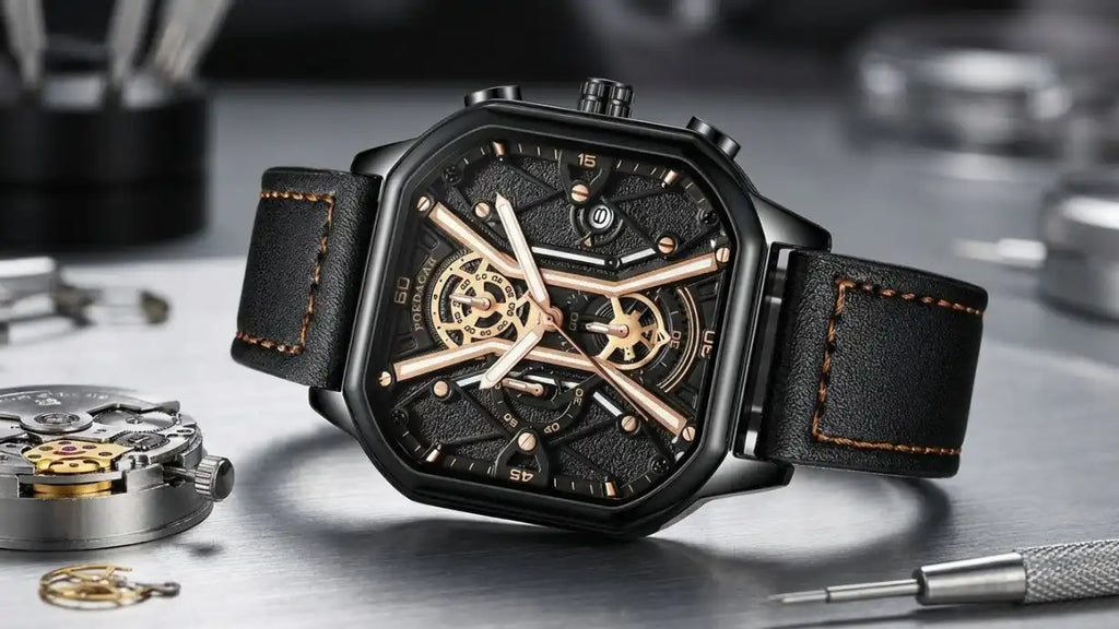 ODIN Men's Stainless Steel Chronograph Watch