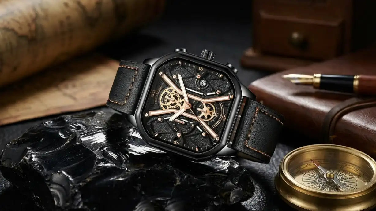 ODIN Men's Stainless Steel Chronograph Watch